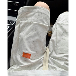 特批P30无差价夏季扎染大口袋港风复古直筒宽松工装短裤男DK5848图片