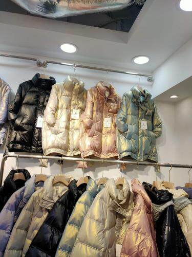 羽绒服，羽绒棉，都爆，女装羽绒服，时尚靓姿