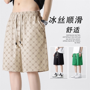 夏季休闲满布印花休闲百搭舒适休闲五分裤    DK280特批17图片