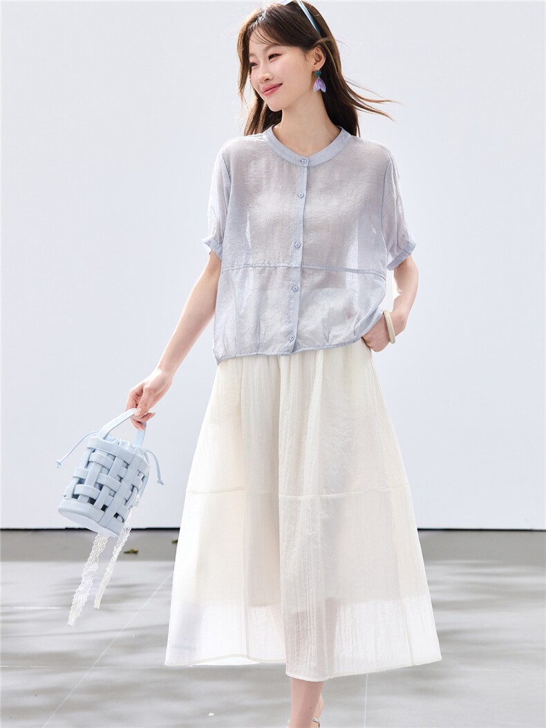 现货新款2026年夏季两件套简约风女精品两件套套装,女装套装/套裙,木子恋