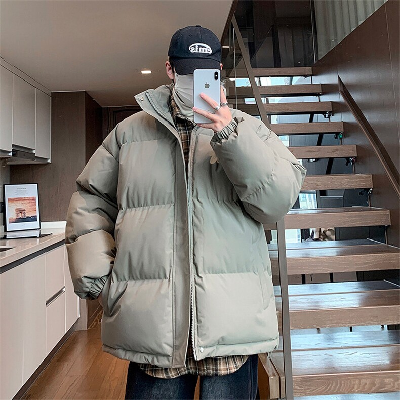 现货抖音得物可供视频冬季三防加厚羽绒棉衣外套面包棉服81157,男装棉衣,电商A486