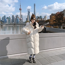 2023冬装新款时尚潮流气质百搭长款羽绒服，女装羽绒服，帛香坊
