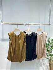 醋酸金属链上衣，其它，禾衣