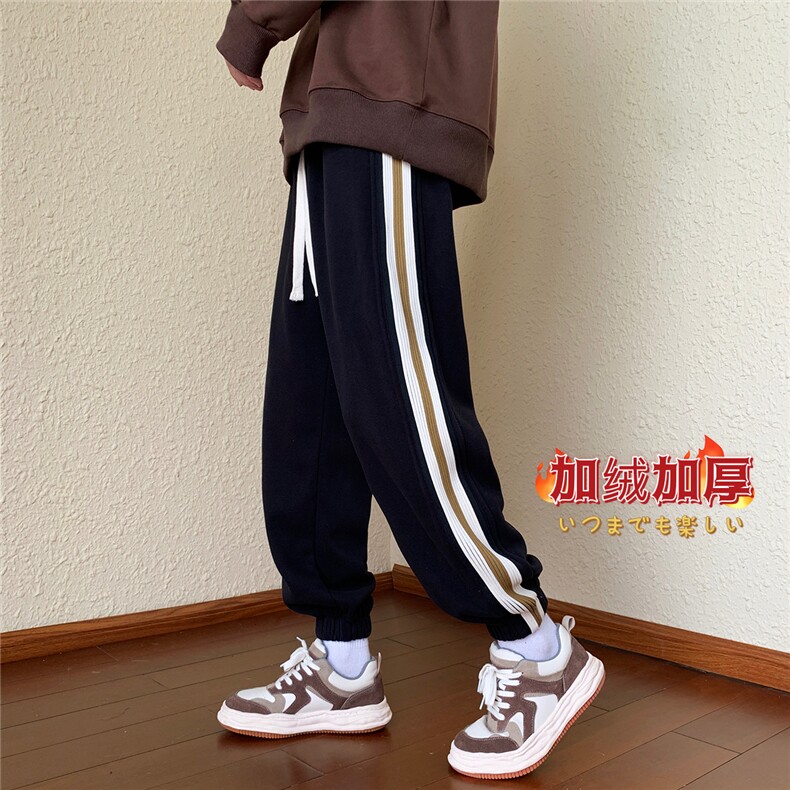 冬季加绒加厚毛呢休闲裤男D329-QM557-P65控88,男装卫衣,电商D329