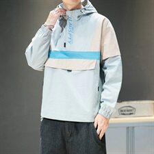 外套男2021新款秋季韩版潮流ins休闲男士秋装上衣夹克男DS860T，男装夹克，电商A102