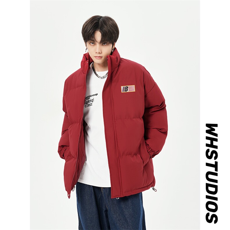 已注册白底直播抖音高品质宽松男羽绒棉面包服棉衣外套M1039P85,男装棉衣,电商C408(原B339-1)