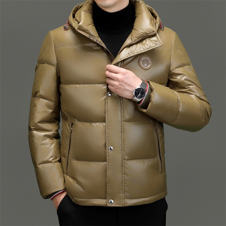 BZ9806钱塘2020-2时尚休闲有帽简约冬季中年男士羽绒服P250,男装羽绒服,钱塘207-2