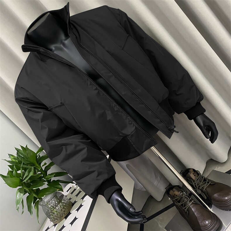 (）短款廓形飞行服棉服男冬季保暖痞帅立领棉衣外套3020-P85,男装棉衣,星座910-5