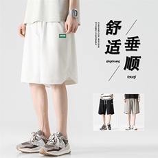 夏季日系舒适百搭休闲五分裤潮流XD2332-特批35，男装休闲裤，星座718