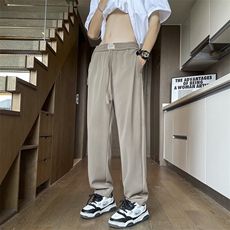 直播原版品质仓库现货夏季冰丝裤休闲裤西裤K62特批35，男装西裤，星座617B