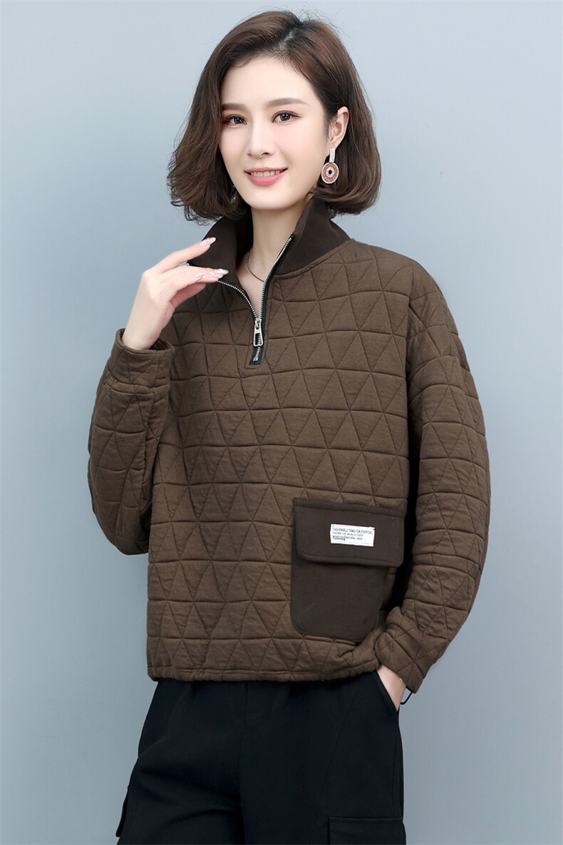 2022年秋季新款潮长袖卫衣女宽松显瘦气质百搭韩版上衣打底衫女棉,女装卫衣/绒衫,简韵佳