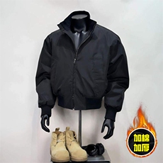现货冬季美拉德立领飞行夹克廓形高街棒球服加棉加厚棉衣外套，男装夹克，电商A486-1