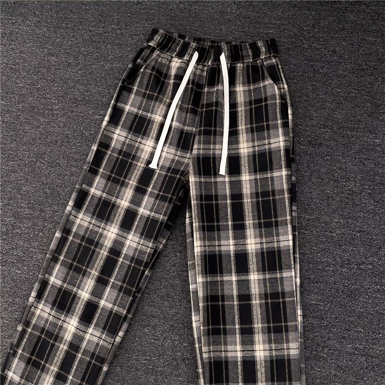 1506-1/KA80811/P46新款宽松休闲裤男韩版潮流百搭裤男女款潮牌图片