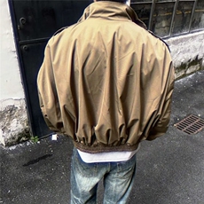 立领工装夹克男女cleanfit高级感短宽巴恩风外套潮网B109-P62，男装夹克，星座910-1