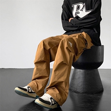 2026春季新款内景大码工装防水印花冲锋裤M-5XHK24009-P50，男装工装外套，电商A022