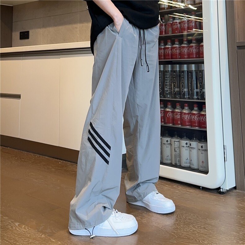 抖音品质夏季新款冰丝速干休闲裤DY57-P45尺码M-3XL,男装休闲裤,星座808A-1