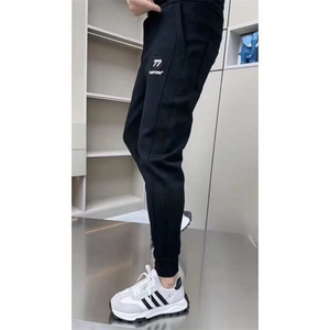 春季新款韩版潮流休闲男士小脚裤网红百搭纯色束脚裤精神小伙裤子图片