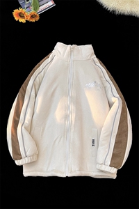 加绒加厚棉衣棉服雪山印花面包服立领棉袄外套量大有差1619H-P90图片