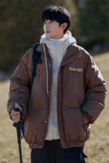 港风23新款冬季时尚百搭宽松印花棉服外套MY64702特价P115控168，男装棉衣，电商A268A