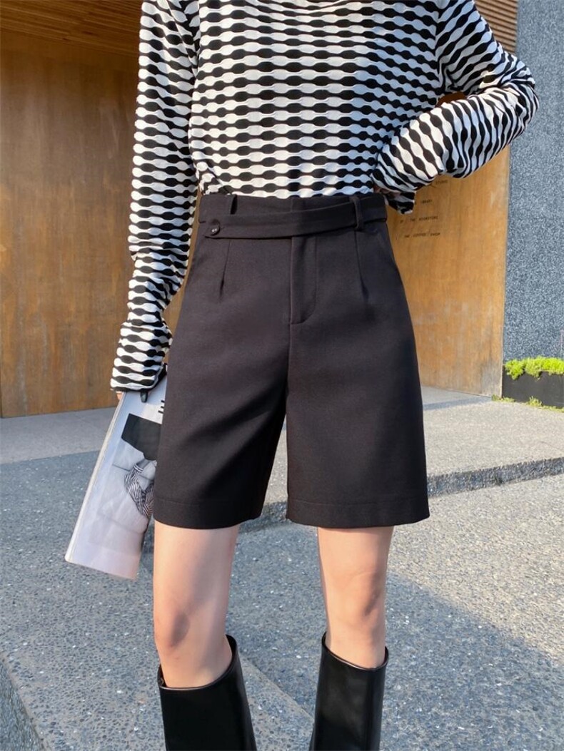 现货，2021秋装新款西装五分裤，女装西装，坚持到底