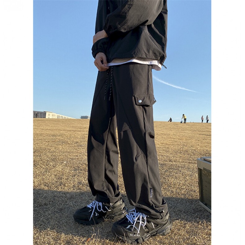 春夏美式高街潮牌机能工装裤冲锋裤KK386P45,男装休闲裤,星座712