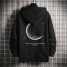 KS21246-P38连帽开衫卫衣男运动外套大码班服网格，男装卫衣，电商A040A