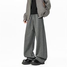 M-8XL美式重磅弯刀裤大码宽松休闲裤KZ1994小码特批42大码特批47，男装休闲裤，电商B238
