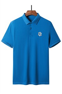 POLO衫男上衣半袖男装衣服男士体恤衫T恤潮牌休闲翻领爸爸短袖男图片