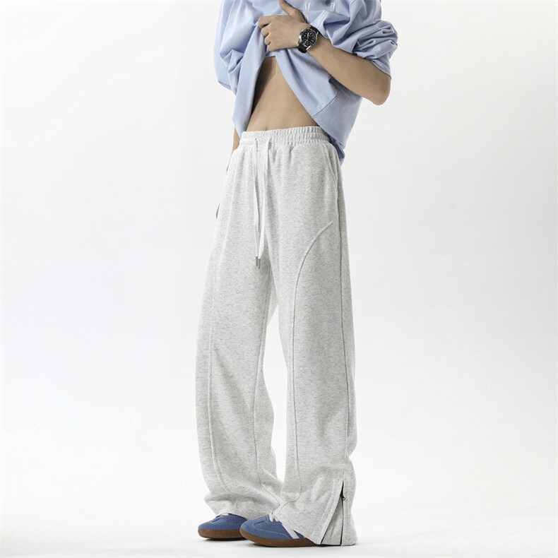 A440-1-WK9001-特P45男士微辣卫裤侧拉链显瘦款,男装休闲裤,电商A440-1