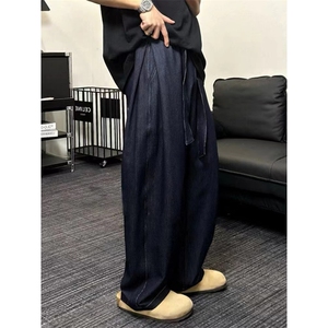 WE1566-P75 2025春季cleanfit潮牌水洗立体弯刀牛仔裤图片