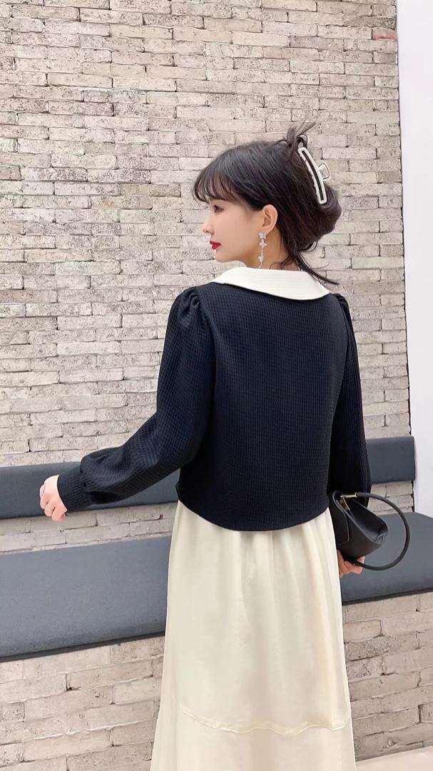 两件套连衣裙，女装连衣裙，春语雨桐