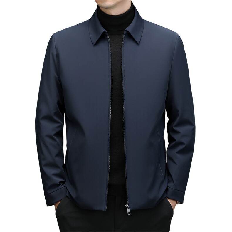 C9709钱塘2020-2商务休闲新款简约百搭冬季中年男士羽绒服P245,男装羽绒服,钱塘207-2