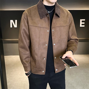 JK903-P150 2025秋季时尚痞帅青年夹克外套休闲图片