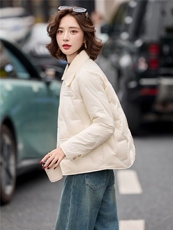 羽绒服2025新款白鸭90绒韩版时尚小个子外套，女装羽绒服，玖莱伊