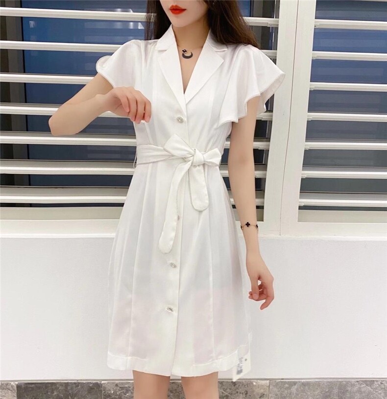 【92098】醋酸包钻气质女人连衣裙，女装连衣裙，迪盛靓点