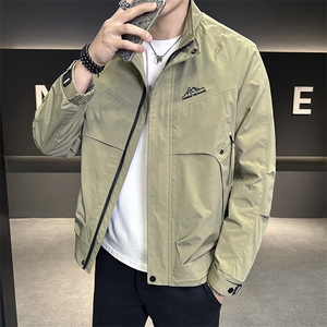 夹克男秋季立领高品质外套型男商务休闲百搭外套夹克N8816-P75图片