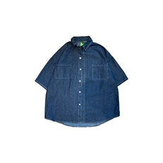 文艺潮流男标准衬衫青春流行气质潮百搭简约七分袖新款夏季，男装衬衫，星座716-4