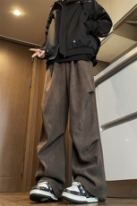 加绒加厚灯芯绒休闲裤K841特P45控78加绒K8410特P55，男装休闲裤，电商A309