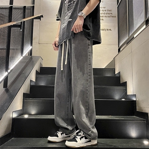 复古牛仔裤男直筒宽松阔腿 712- A408 P45图片