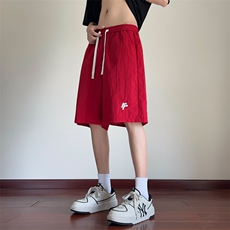 ！2025夏季新款男士冰丝短裤速干冲孔五分裤DK288特P25控39，男装休闲裤，电商B220