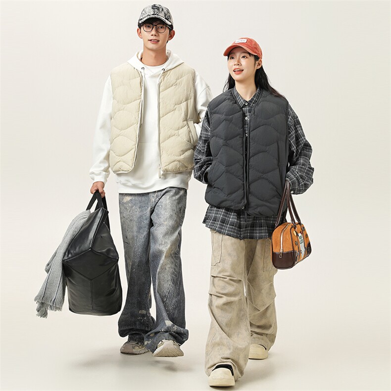 2025冬季新款男日系潮牌白鸭绒羽绒服加厚马甲棉衣YR58-F178,男装羽绒服,电商A101（原外27）