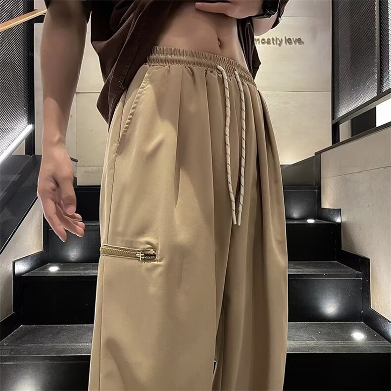 2023百搭新款春夏季薄款冰丝运动长裤休闲裤MK262-P35,男装休闲裤,星座1109-3