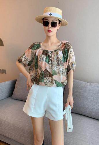 花色小衫，女装，美惠百合