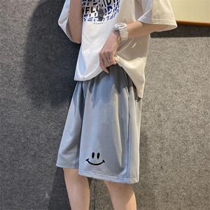 MK37204-P15 冰丝短裤男士大码宽松休闲五分裤男运动中裤图片