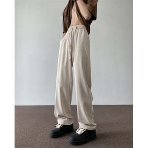 抖音品质夏季潮流修身垂感小脚西裤休闲裤B315-K24125-特p30控58图片