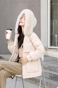 冬季新款羽绒派克图片