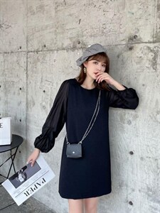 【现货】带包包宽松连衣裙,女装连衣裙,芷炫