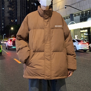 港风夜景时尚字母印花面包服白鸭绒羽绒服A247-YR193  P195控258图片