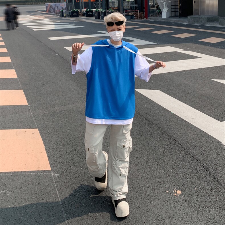 2025夏季新款男士宽松圆领宽松男士t恤T256P30,男装T恤,星座1108