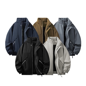 自家图有视频 加棉加厚潮牌防风防寒保暖立领外套棉服M2571p85图片